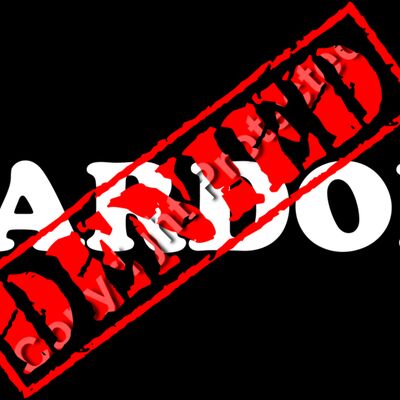 PARDON DENIED - white text red stamp Thumbnail