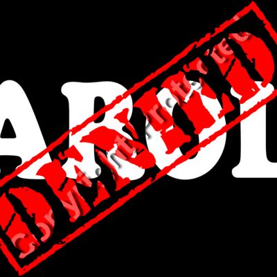 PAROLE DENIED - white text red stamp Thumbnail
